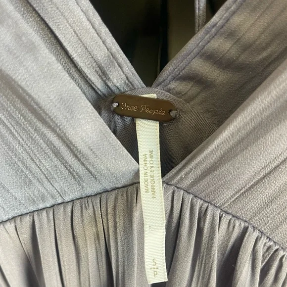 Free People Dusty Lavender Flowy Tunic Dress Size Small - Picture 4 of 5